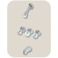Bath & Shower Mixer #308L-Acrylic SAYCO