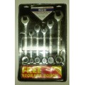 6PC Metric Combination Wrench Set- G/NECK