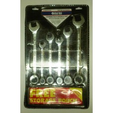 6PC Metric Combination Wrench Set- G/NECK