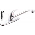 CP Loop Handle Kitchen Faucet w/spray EZ-FLO