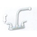 Lever Handle  Kitchen Faucet  W/Spray  EZ-FLO